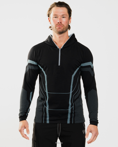 TRON ARES Sam Flynn Super Suit™ Hoodie - Tron Blue