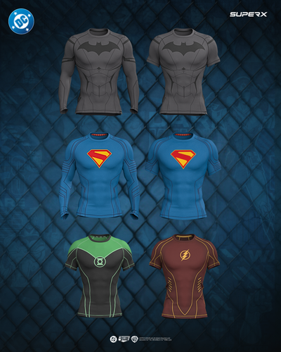 DC MMA Series Ultimate Rash Guard Bundle