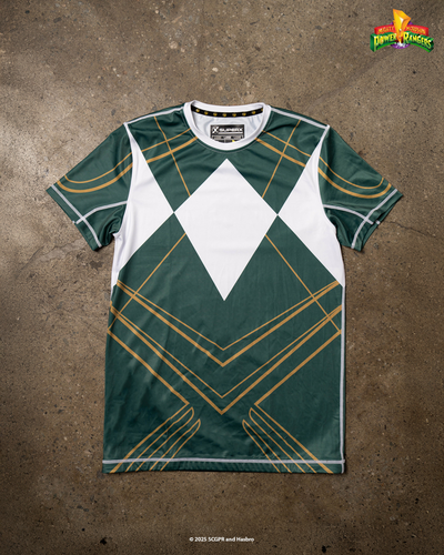 Green Ranger Short Sleeve MMA Rash Guard