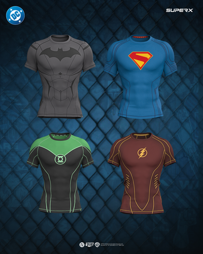 DC MMA Series Short Sleeve Rash Guard Bundle