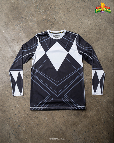 Black Ranger Long Sleeve MMA Rash Guard