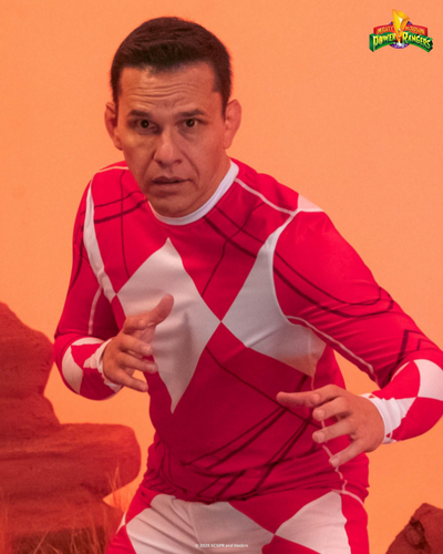 Red Ranger Long Sleeve MMA Rash Guard