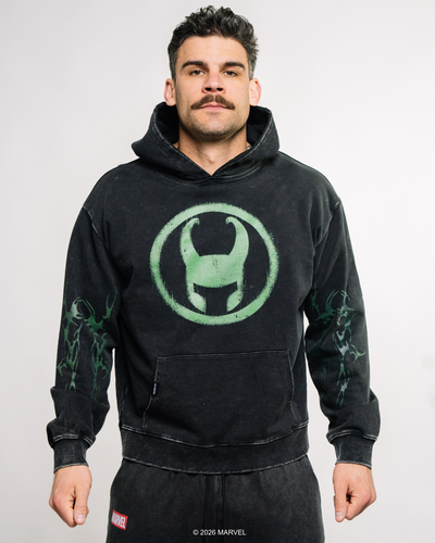 LOKI Unisex Acid Washed Pullover 1 of 250