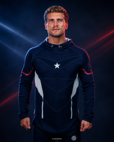 CAPTAIN AMERICA Limited Edition Performance Pullover Hoodie