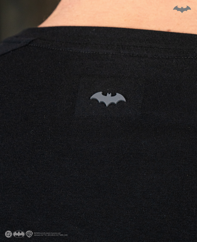 BRUCE WAYNE Essential Short Sleeve - Arkham Black