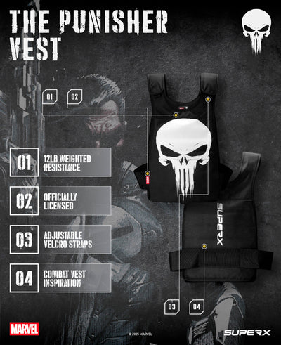 Marvel's The Punisher Training Vest